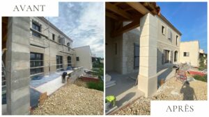 ravalement facade saint martin de crau