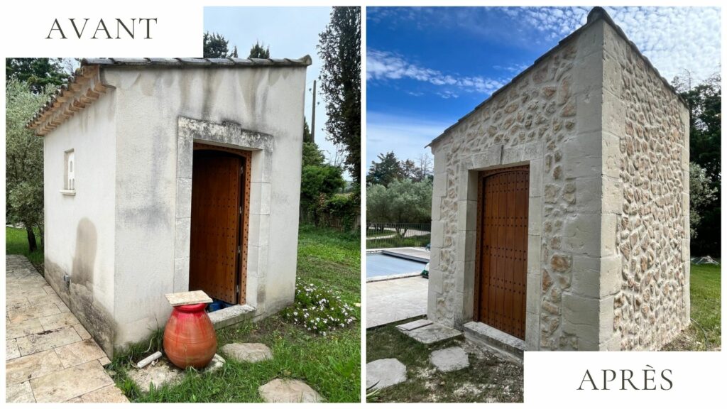 realisation mas arles maison provencale pierre enduit chaux